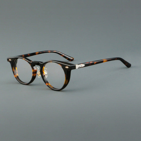 Mario Vintage Oval Acetate Eyeglasses Frame