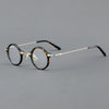 New small round frame plate glasses 5813