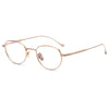 Titanium Round Glasses FrameChord E