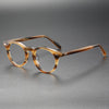 Briceno Acetate Retro Oval Glasses Frame