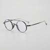 Titanium Vintage Round Eyeglasses Frames BY 9500+