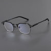 Titanium Geometric Glasses Frame ZY 04T