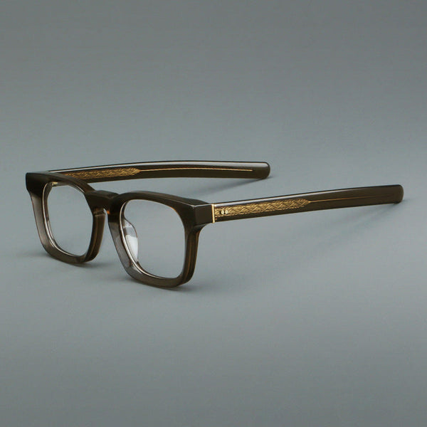 Mando Vintage Square Acetate Glasses Frame