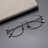 Retro Titanium Square Glasses Frame ST LOEWY