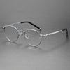 Tori Titanium Round Glasses Frame