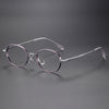 Titanium Vintage Round Eyeglasses Frames ST 5015