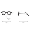 Jed Retro Punk Acetate Optical Glasses Frame