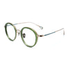 Iryna Retro Round Titanium Glasses Frame