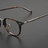 Retro Titanium Square Glasses Frame 9808