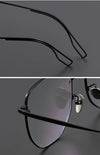 Retro Titanium Square Glasses Frame STCD013