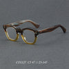 Plate glasses retro frames thick materials 1127