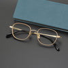 Retro Titanium Square Glasses Frame 11086