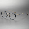 Titanium Oval Glasses Frame M3112