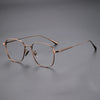 Retro Titanium Square Glasses Frame ST LOEWY