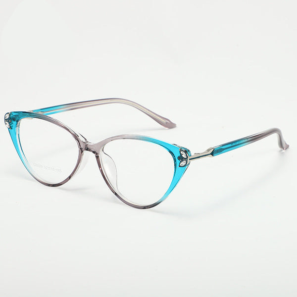 Cat Eye Black Glasses - CM6029