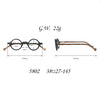 Tim Punk Retro Round Optical Acetate Glasses Frame