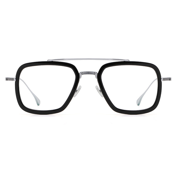 Roee Titanium Retro Glasses