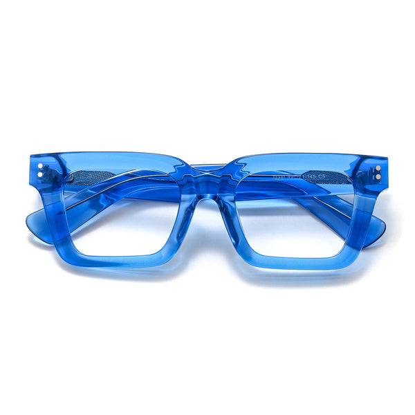 Nevin Vintage Square Acetate Glasses Frame