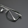 Titanium Aviator Square Glasses Frames SC001