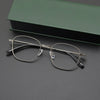 Titanium Vintage Oval Eyeglasses Frames 1106