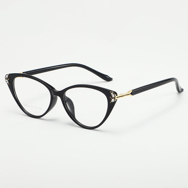 Cat Eye Black Glasses - CM6029