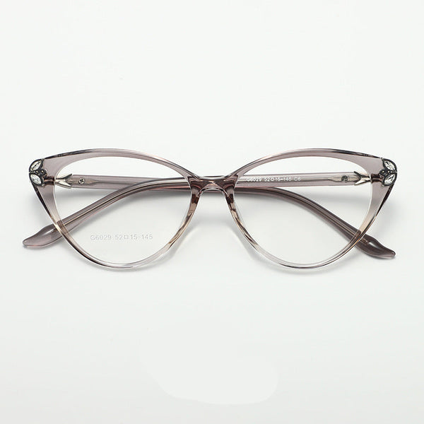 Cat Eye Black Glasses - CM6029