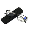 Ultra-light portable anti blue light reading glasses