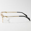 Titanium Vintage Square Flip Cover Eyeglasses Frames 11488