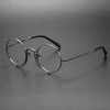 Titanium Vintage Round Eyeglasses Frames 1013H