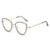 Light Metal Cat Eye Glasses