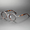 Titanium Vintage Round Eyeglasses Frames RLT5862