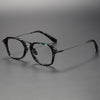 Titanium Vintage Square Glasses Frame DTX413