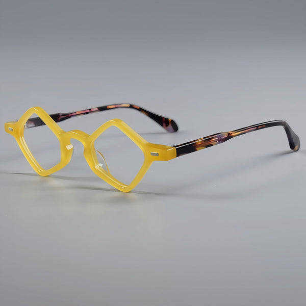 Conlin Vintage Polygon Acetate Glasses Frame