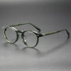 Briceno Acetate Retro Oval Glasses Frame