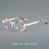 Jago Titanium Acetate Round Glasses Frame