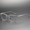 Retro Titanium Square Glasses Frame KJ-40A