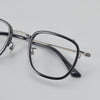 Brisby Retro Titanium Square Glasses Frame
