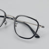 Retro Titanium Square Glasses Frame 1111