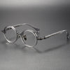 Titanium Vintage Round Eyeglasses Frames 80854