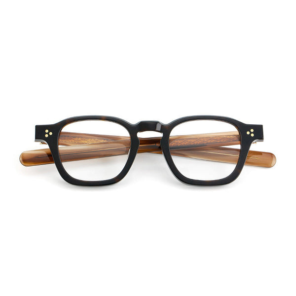 Melton Vintage Geometric Acetate Glasses Frame