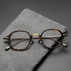 Retro Titanium Square Glasses Frame KMN183