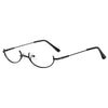 Lower Semi-Rimless Oval Glasses