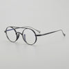 Titanium Vintage Round Eyeglasses Frames BY 9500+