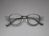 Titanium Vintage Round Eyeglasses Frames 0316