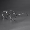 Titanium Vintage Oval Glasses Frame 10518