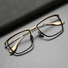 Titanium Square Glasses Frame DTX106