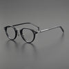 Titanium Round Glasses Frame 9806