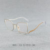 Retro pure titanium frame full frame ultra-light frame 0031