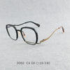 Retro pure titanium frame full frame ultra-light frame 0060