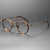 Titanium Vintage Oval Eyeglasses Frames M43